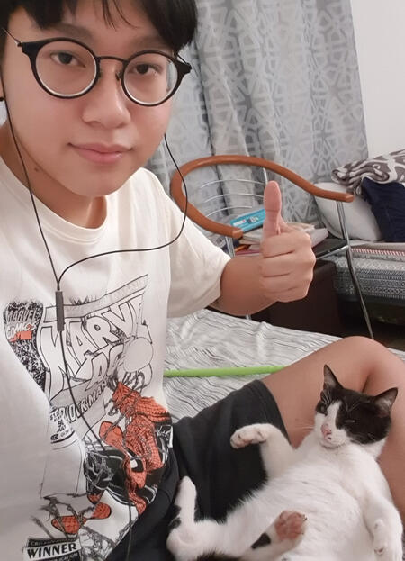 me and a funny little guy